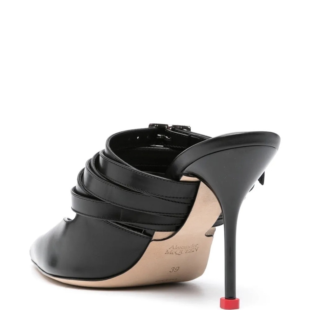 Alexander McQueen Leather mules - Picture 7 of 10